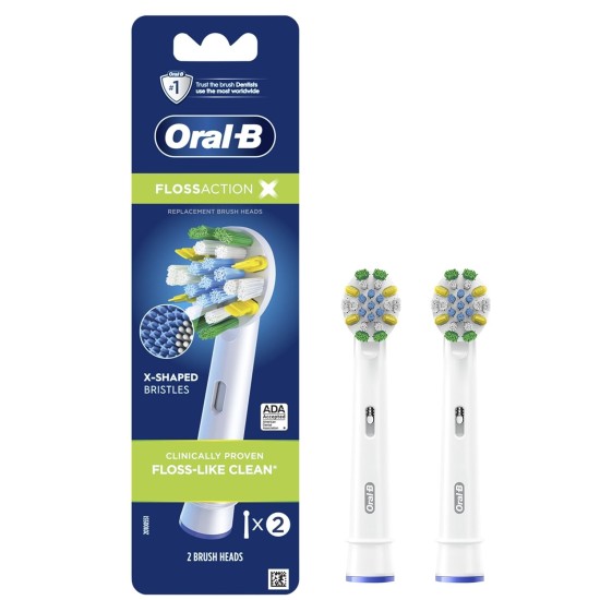 Oral B Gumcare Floss Action Electric Toothbrush 2`s